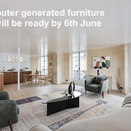Louvre & Seine Luxury New 3br Full Ac By Melvane Apartment Paris