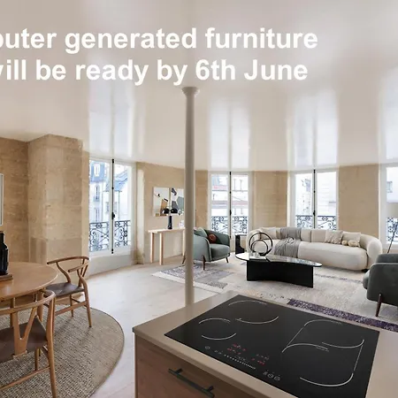 Louvre & Seine Luxury New 3br Full Ac By Melvane Paris